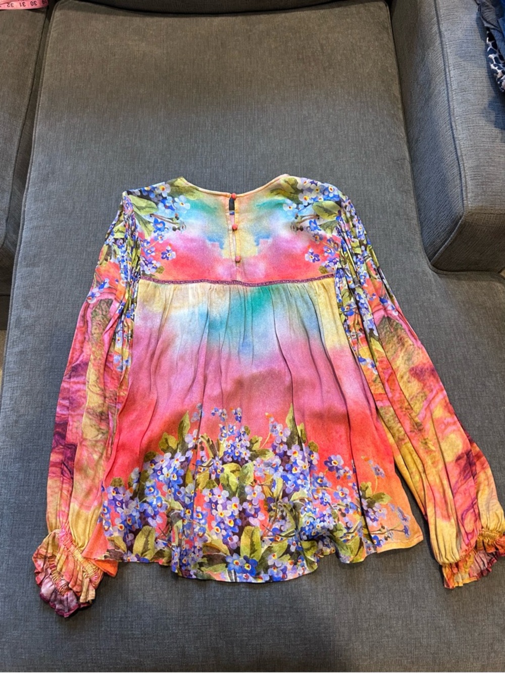 Bl-nk Miranda Peasant Blouse - Picture 3 of 4